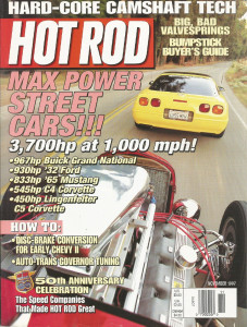 HOT ROD 1997 NOV - TOP SPEED CARS, CHARGER, MACHO T/A